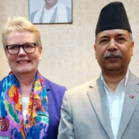 कछुवाको तालमा नागढुङ्गा-मुग्लिङ सडकको पुनर्निर्माण