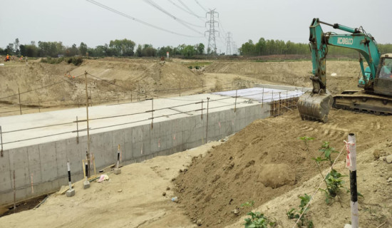चन्द्रनहर मर्मतको काम अन्तिम चरणमा