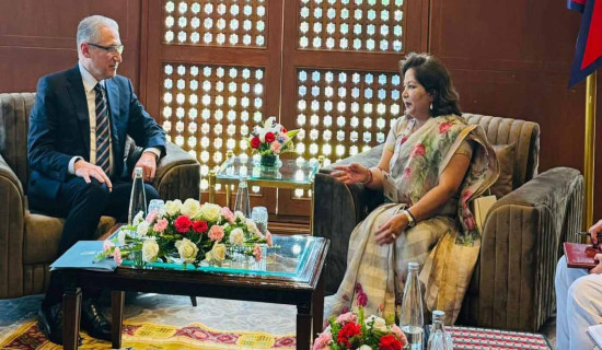 परराष्ट्रमन्त्री डा. राणा द्विपक्षीय भेटवार्तामा व्यस्त