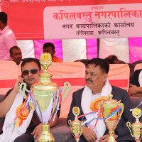 उद्योगमन्त्री भण्डारीद्वारा कोलकत्ता पोर्टको अवलोकन