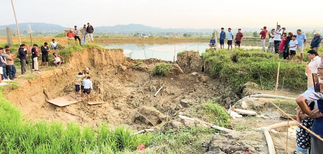 नेपालका चौबिस स्थान भासिने खतरामा