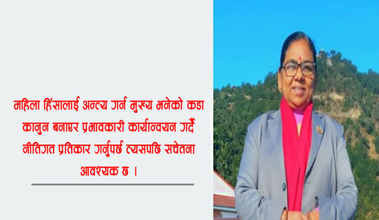 सांसदले उठाएका जनताका मागलाई सरकारले सम्बोधन गर्नुपर्छ :  तिमिल्सिना