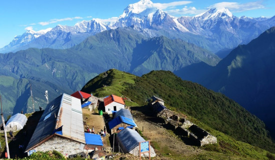 पर्यटकीय स्थल खोप्रालेकमा पूर्वाधार निर्माण योजना सञ्चालन