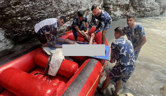 कालीगण्डकीमा बेपत्ता बालकको शव फेला