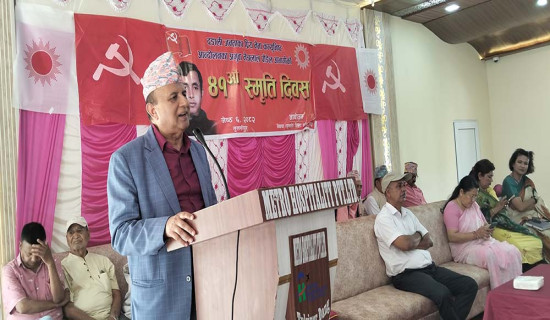 नेत्रलाललाई साक्षी राखेर पार्टीलाई जनजागरणमा जोड्नुपर्छ : महासचिव पोखरेल