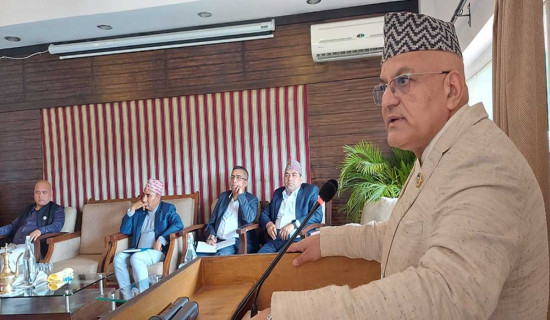 पूर्वसूचना प्रणालीका माध्यमबाट जोखिम न्यूनीकरण गर्न सकिन्छ : मुख्यमन्त्री पाण्डे