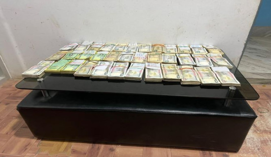 स्रोत नखुलेको २५ लाख रुपियाँसहित दुई पक्राउ