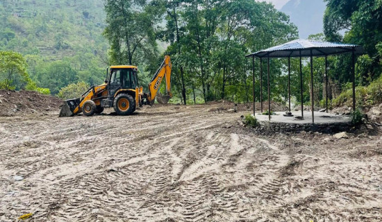 नयाँ पर्यटकीय गन्तव्य दुधेखोलाको कोप्रे झरनामा ‘लभ्ली पार्क’ निर्माण सुरु