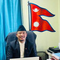माथिल्लो तमोर आयोजनास्थलमा कालो झन्डा गाडियो