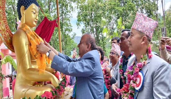 गौतम बुद्धको कर्मवाद अनुसरण गरौँ : महासचिव शंकर पोखरेल