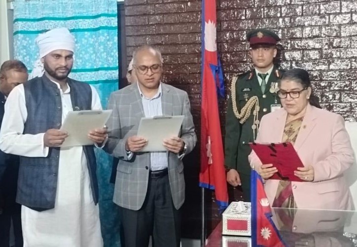 मधेश प्रदेश मन्त्रिपरिषद पुनर्गठन, दुई मन्त्रीको शपथ
