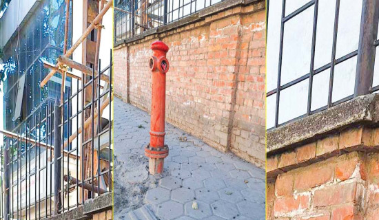 सडक मापदण्ड मिचेर बनाइएका संरचना हटाउन सुरु