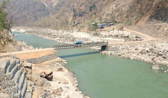 बेलिब्रिज झिकेसँगै थपियो सास्ती