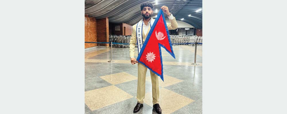 अन्तर्राष्ट्रिय सौन्दर्य प्रतियोगिताको प्रतिनिधित्व गर्दै दुलाल