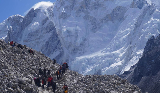 पर्वतारोहण पथप्रदर्शक पेसामा शेर्पा युवाको घट्दो आकर्षण