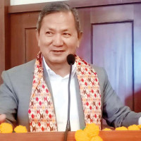 नवनियुक्त गभर्नर पौडेलद्वारा पदभार ग्रहण
