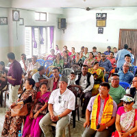 बाढीले बगायो विनयी खोलाको डाइभर्सन