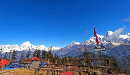 हिमालको सुन्दर दृश्य देखिने 'मोहरे डाँडा'