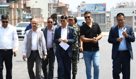 ‘जेठ अन्तिमसम्ममा फ्लाइओभर निर्माण पूरा हुन्छ’