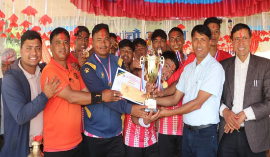 हाडहाडेलाई अध्यक्ष कपको उपाधि