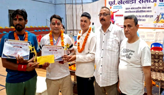 रानालाई ब्याडमिन्टन उपाधि