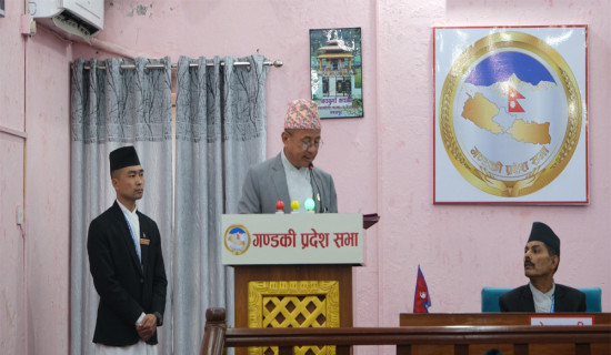 बजेटका सिद्धान्त र प्राथमिकता प्रस्तुत