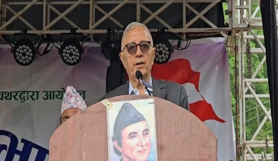 ‘कार्यकर्ताले नेताको झोला मात्रै बोकेर नहिड्नु’ : नेता कोइराला