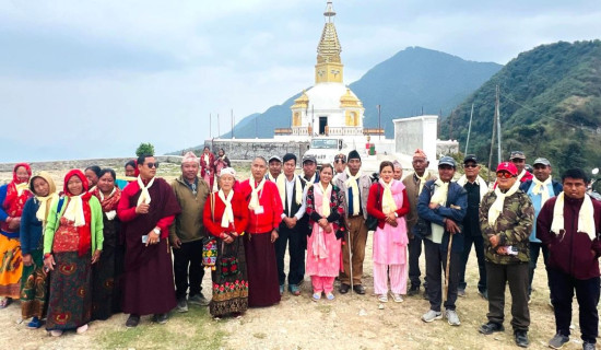 भार्सेलीहरुले बनाए साढे दुई करोडको बौद्ध स्तुपा