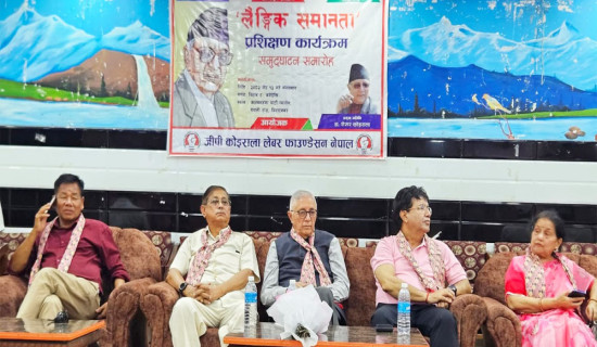 'लैङ्गिक समानताको कार्यान्वयन कमजोर'