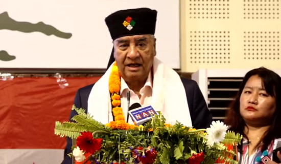 गणतन्त्रसहित धर्मनिरपेक्ष, समानुपातिक र समावेशिताको प्रभावकारी कार्यान्वयनमा कांग्रेस दृढ छ: सभापति देउवा
