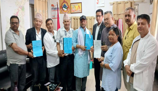 अलपत्र विहार सञ्चालन गर्न सिफारिस