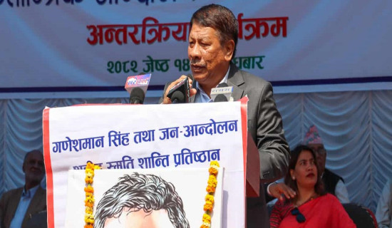 सङ्घीय लोकतान्त्रिक गणतन्त्रलाई संस्थागत गर्नुको विकल्प छैन : उपप्रधानमन्त्री सिंह