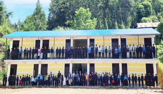 एचपिएफमार्फत ६५ वटा विद्यालय भवन निर्माण