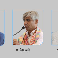 सडक खन्ने क्रममा पहिरोमा पुरिएर एक्साभेटर चालकको मृत्यु