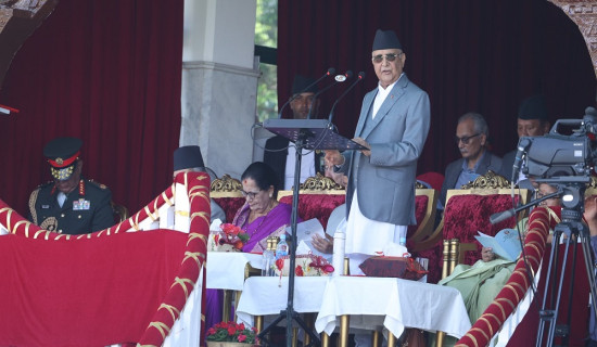 गणतन्त्र जनताको व्यवस्था हो : प्रधानमन्त्री ओली