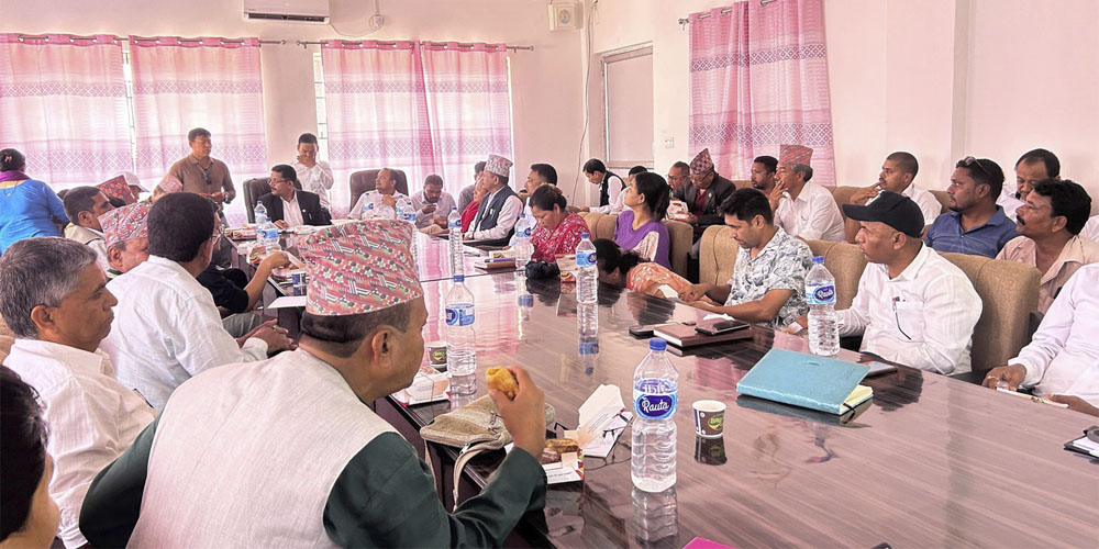 विपद् व्यवस्थापनको पूर्व तयारी गर्दै उदयपुर