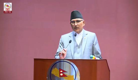 राष्ट्रियसभामा आर्थिक सर्वेक्षण पेस
