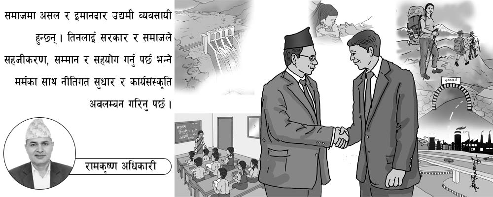 निजी क्षेत्रको विश्वसनीयता