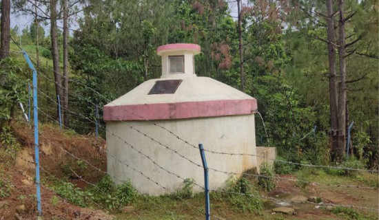 खानेपानी ट्याङ्की निर्माण, मिटर जडान ढिला हुँदा समस्यामा उपभोक्ता