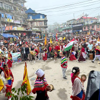सहिद स्मारकमा बिस हजार पर्यटक