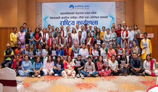 बालबालिकाको नेतृत्वमा विश्वव्यापी समीक्षा प्रतिवेदनका लागि कार्यशाला सम्पन्न