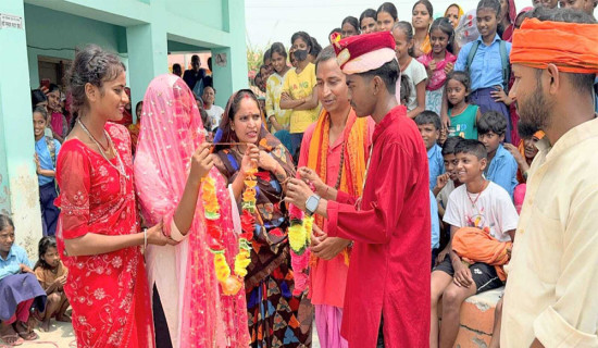 मौवाहीका ४०१ बालबालिकाको निःशुल्क आँखा जाँच