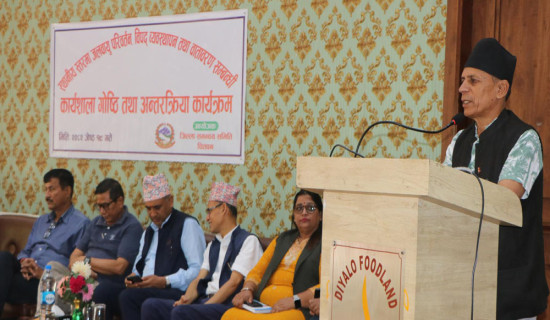‘जलवायु परिवर्तन र विपद् व्यवस्थापनमा स्थानीय सरकार एक हुनुपर्छ’