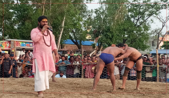 सुनसरीमा अन्तर्राष्ट्रिय कुस्ती प्रतियोगिता सुरु
