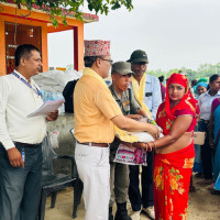 क्यानद्वारा लोहनीको उपचारमा पाँच लाख सहयोग