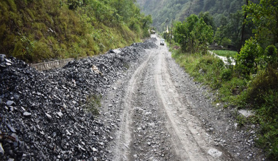 रोकियो सडक कालोपत्रे