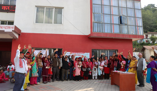 अध्यक्षकी आमाको मृत्यु भएपछि गाउँसभा स्थगित