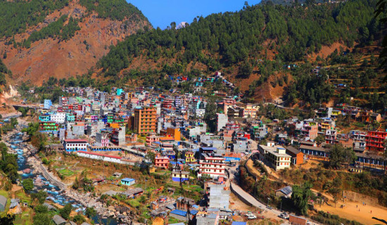 बागलुङकोे बुर्तिबाङ र कुश्मिसेरामा फोहाेर व्यवस्थापनमा समस्या