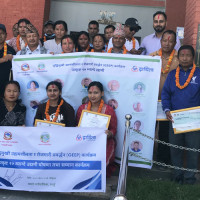 कालीगण्डकी संरक्षणमा दलको मौनताप्रति विरोध