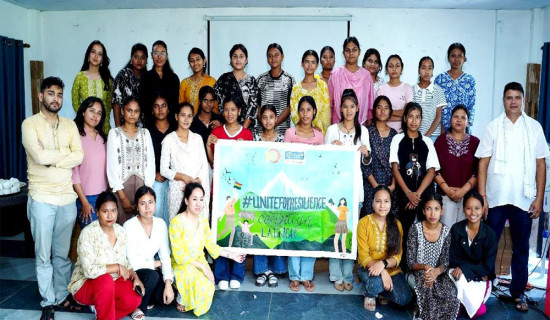जलवायु परिवर्तनविरुद्धको एक्येबद्धता अभियान सुरु